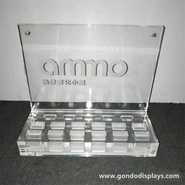 Modern Retail Smoke Shop Display Cigarette Shop Interior Design Decoration led acrylic cigarette display suppliers