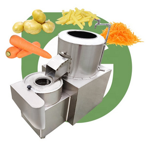 Potato Chipper Peel Washer and Peeler Machine All in One