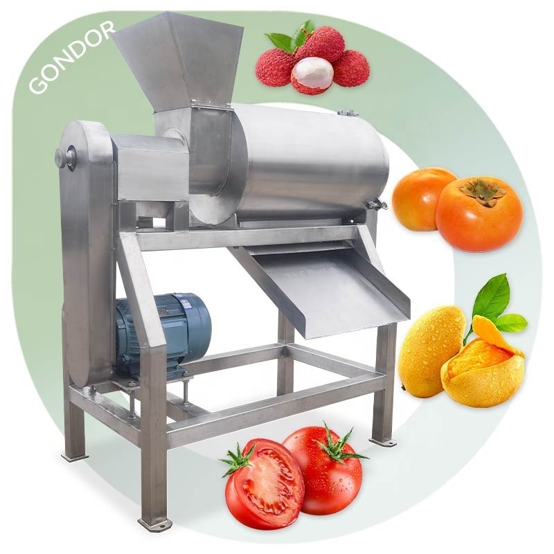 Para Frutas Industrial Paste Pulper Beating Maquina Despulpadora De Uvas 500kg Litchi Pulp Machine