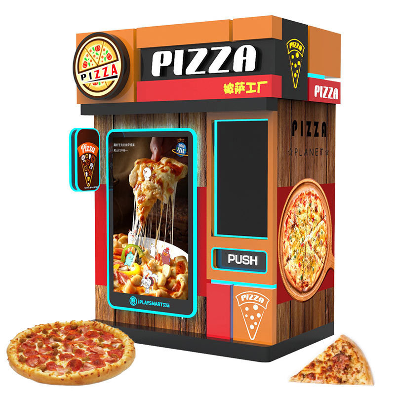 Outdoor Fully Automatic Let's Hot Food Robot Lets Fast the Pizza Make Pizza Vending Machine for Sale