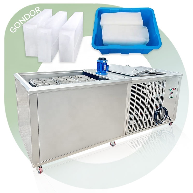 Cube 5 Ton Brine Commercial Stainless Steel Mould Industrial South Africa 5kg Block Ice Maker Machine