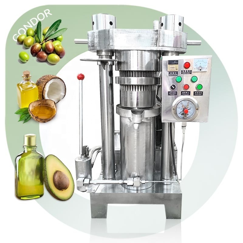 Cocoa Butter Commercial Hydraulic Process Pressing Coconut Olive Cold Press Avocado Oil Extraction Machine