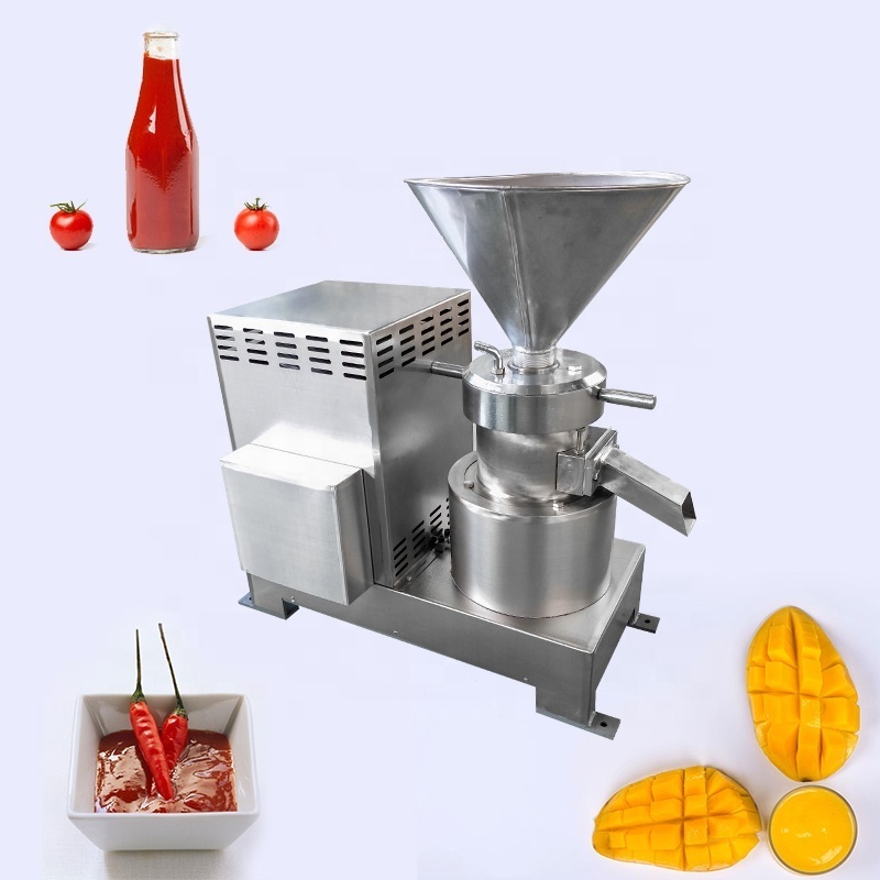 Tomato Colloid Mill Chili Sauce Mills Peanut Grinder Price Almond Milk Bone Paste Grind Machine For Nuts