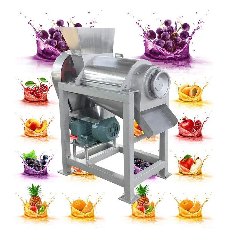 Carrot Beet Pineapple Tomato Mango Cold Press Extract Pulp Pulper Coconut Milk Fruit Juice Extractor Machine