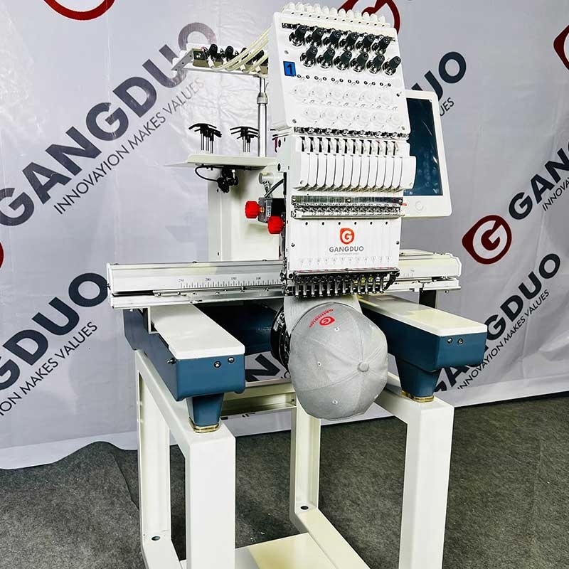 New 2021 Cheap Bordadora Industrial Used Single Head Embroidery Chenille Machine Pr1000 for Small Business Logo