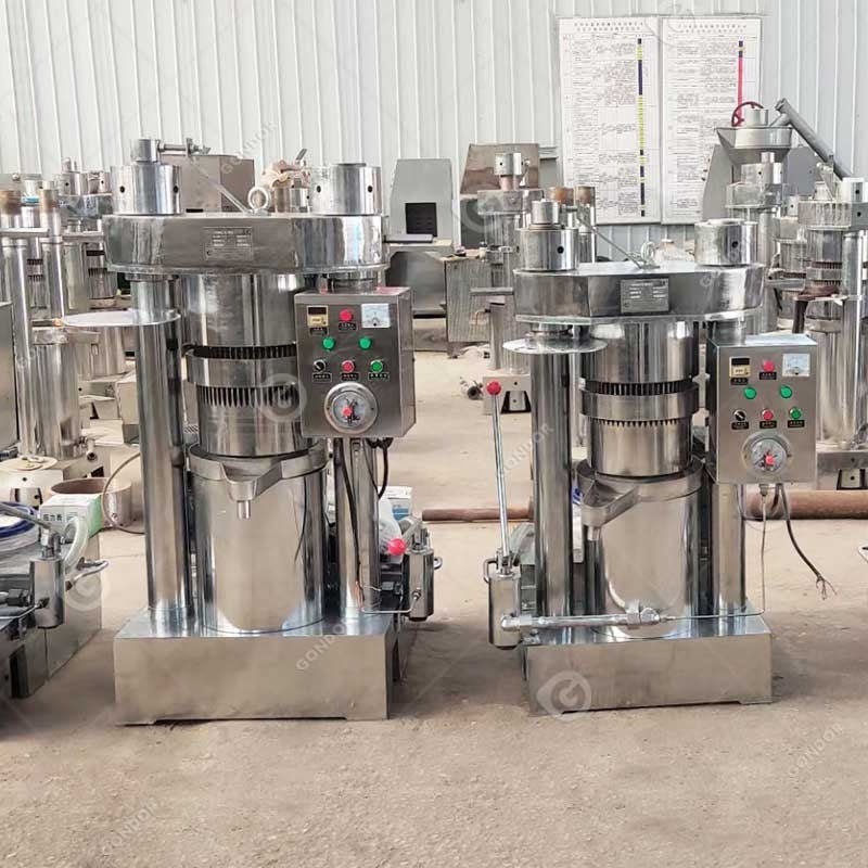 Presse Huile Pressure Small Manual Hydraulic Ginger Extraction Sunflower Make Sesame Oil Press Machine