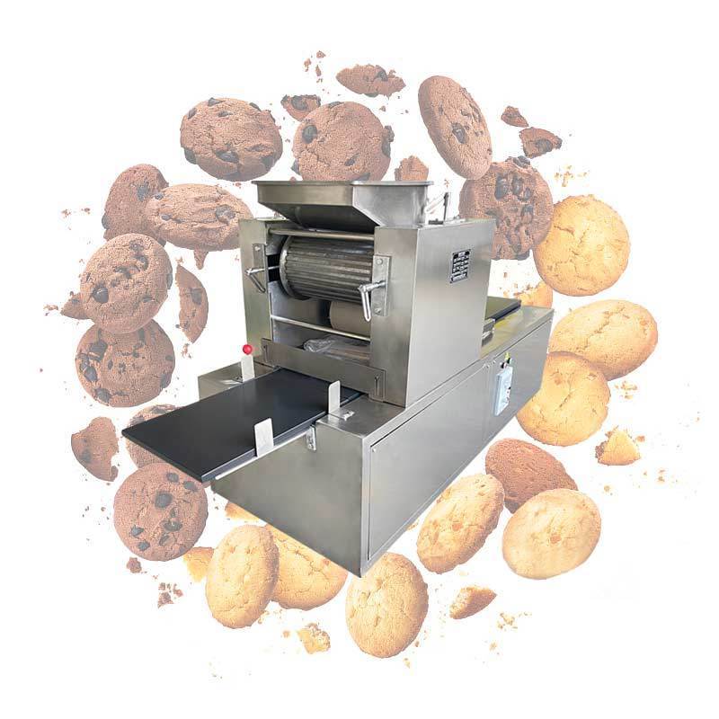 Fortune Biscuit Cookie Maker Extruder Bake Make Machine Manual Industrial Shop Rosette Rotary Mould