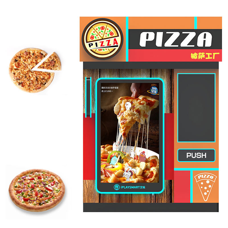 Outdoor Fully Automatic Let's Hot Food Robot Lets Fast the Pizza Make Pizza Vending Machine for Sale