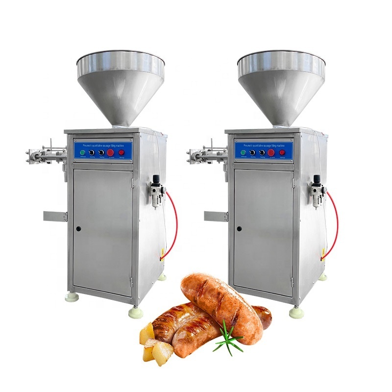 Small 26l Sausage Enema Make Filler Stuffer I German Hungarian Electric Enema Extruder Fill Machine