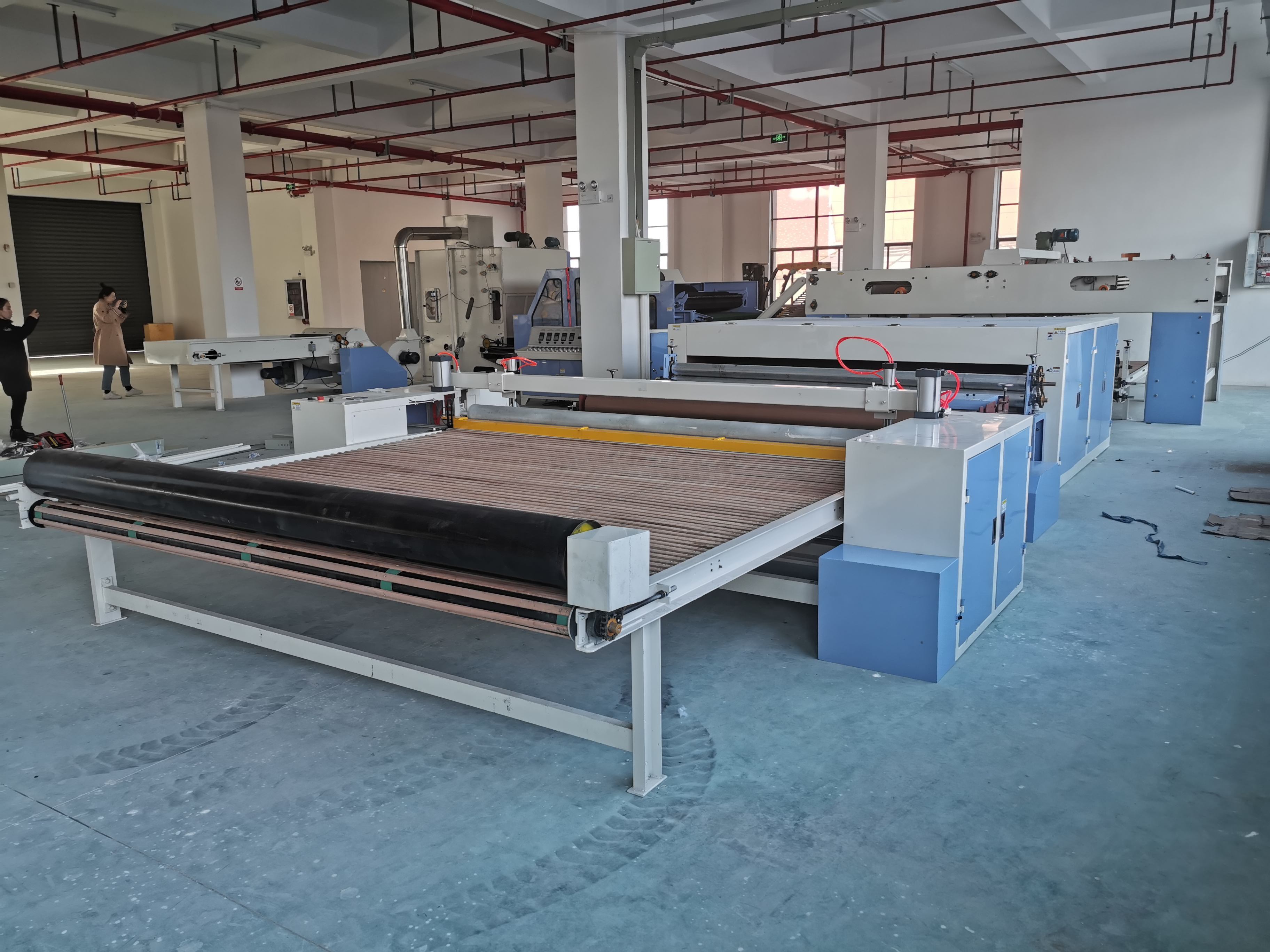 Fiber Springg . 3D Foam Quilt  Blanket Mattress Production Line Make Machine