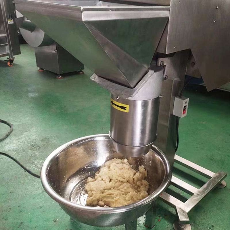 Automatic Industrial Ginger Vegetable Garlic and Onion Chop Paste Grinder Small Mash Potato Make Machine