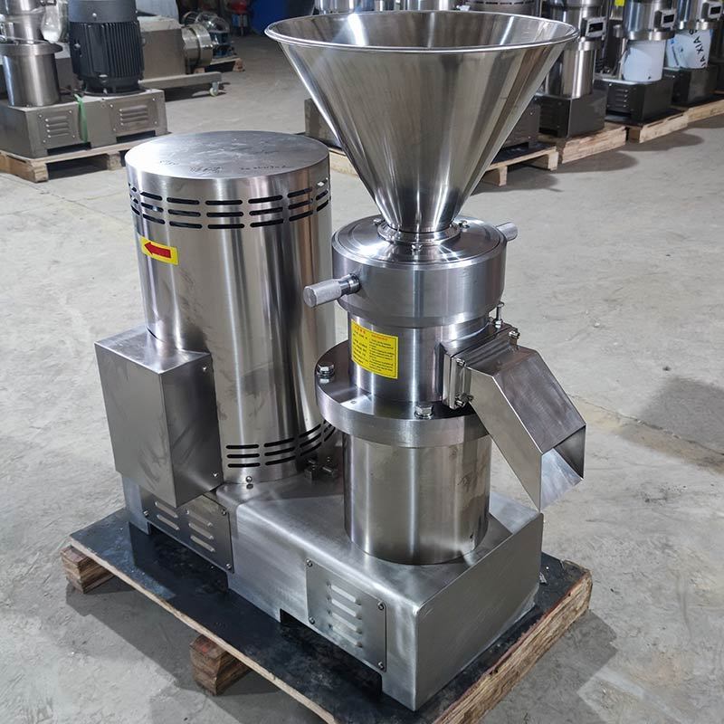 Peanut Butter Mini Or Small Colloid Miller Mill Ce 15kw make Pistachio Sauce Tigernut Milk Machine Vertical Nut Grinder