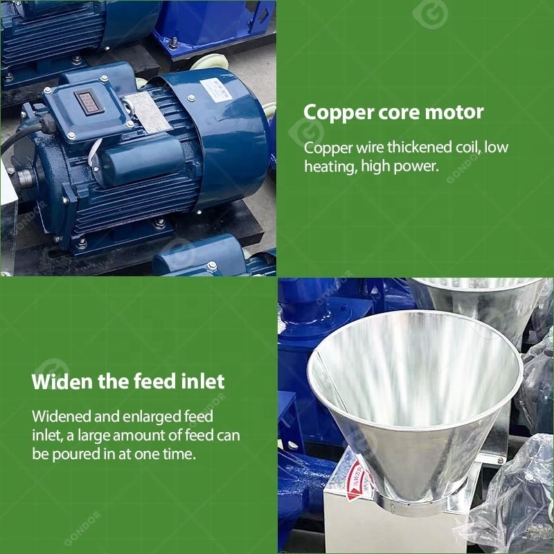 Home Mix Leaf Cheap Animal Food Processing Poultry Pillet Machine Chicken Feed Pellet Line Automatic