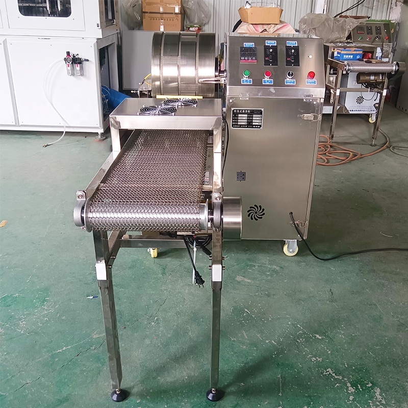 Full Automatic Round Pastry Injera Ethiopian Small Spring Roll Skin Roast China Duck Cake Process Make Machine