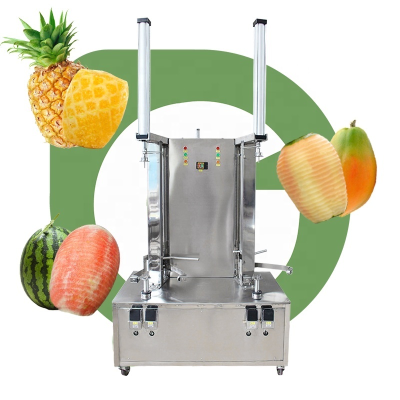 Automatic Breadfruit Mango Pineapple Wash Fruit Vegetable Coconut Slicer Peeler Peel Machine for Process