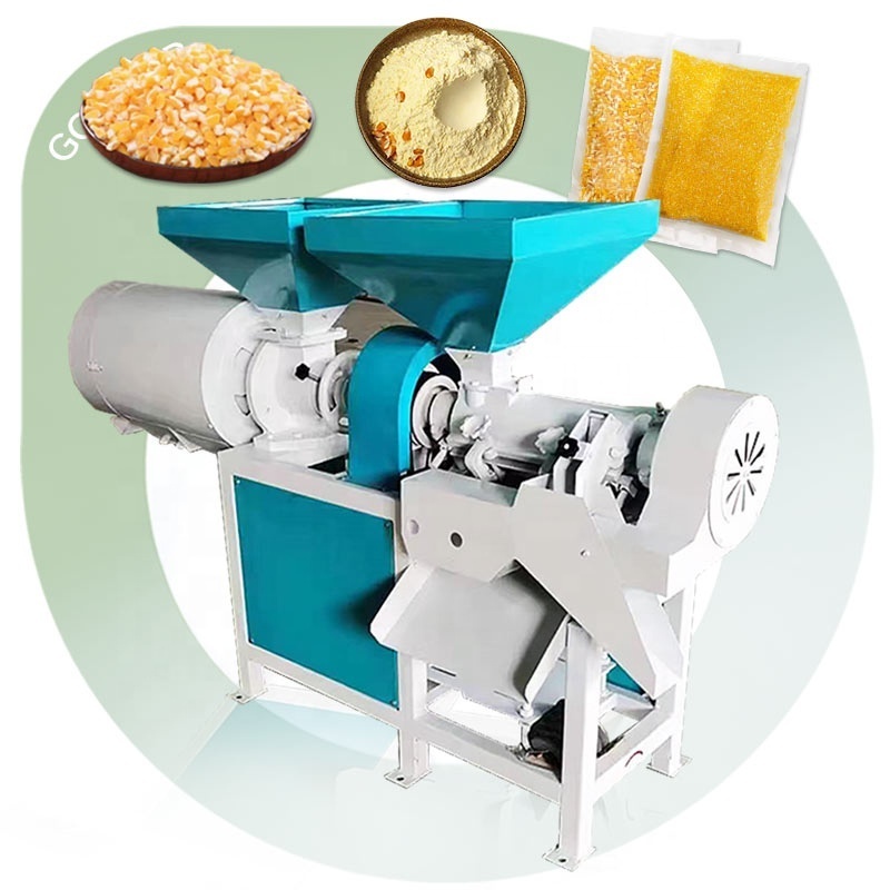 Crack Starch Huller Maker Corn Milling 2a Rice Grits Flour Make Machine Malawi Maize Mill and Millet