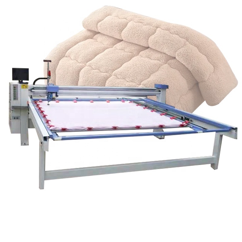 Automatic Single Needle Head Longarm Bedspreads Comforter Make Cnc Quilt Mattress Machine Used Parts for Sale