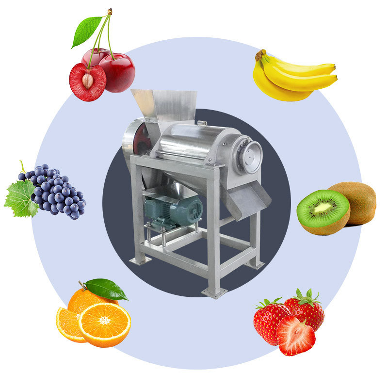 Carrot Beet Pineapple Tomato Mango Cold Press Extract Pulp Pulper Coconut Milk Fruit Juice Extractor Machine