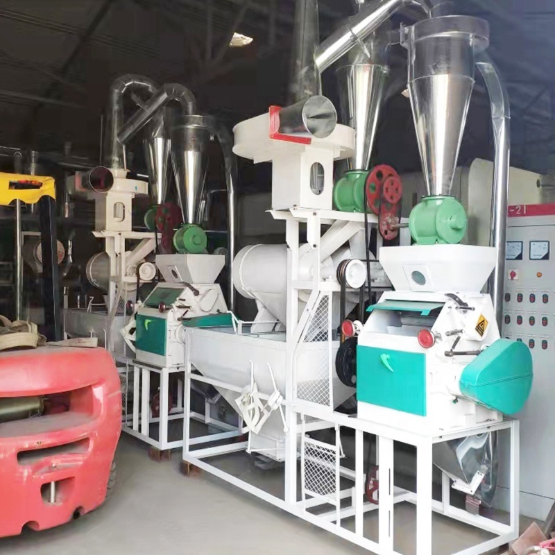 Automatic Small Grain Atta Chaki Ma Camill 500 Ton Potato Maida Flour Milling 36t 30t Wheat Mill Machine