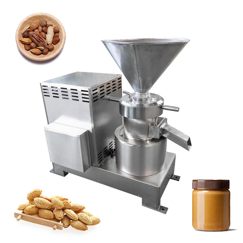 Peanut Butter Mini Or Small Colloid Miller Mill Ce 15kw make Pistachio Sauce Tigernut Milk Machine Vertical Nut Grinder