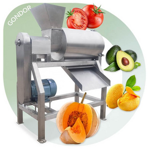 Beater Fruit Stainless Steel Pumpkin Coconut Pulp Machine Puree Extraction Mango pitting and Seed Separating