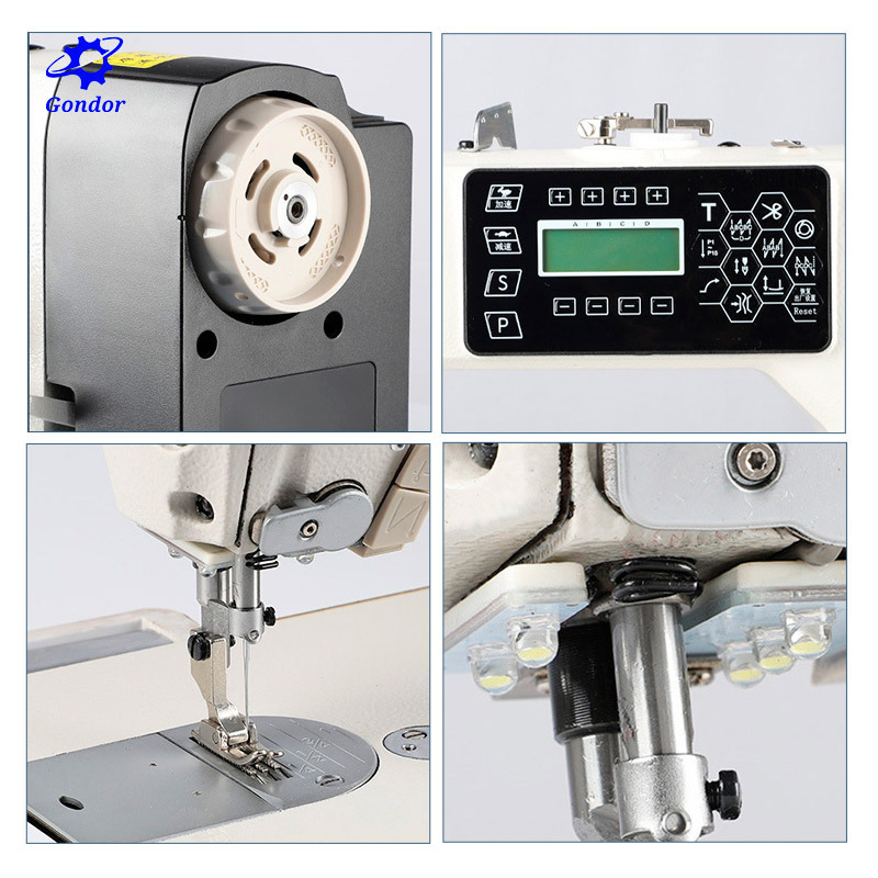 Factory direct sale apparel machinery computerzied control surgical gown fabric multifunctional interlock sewing machine