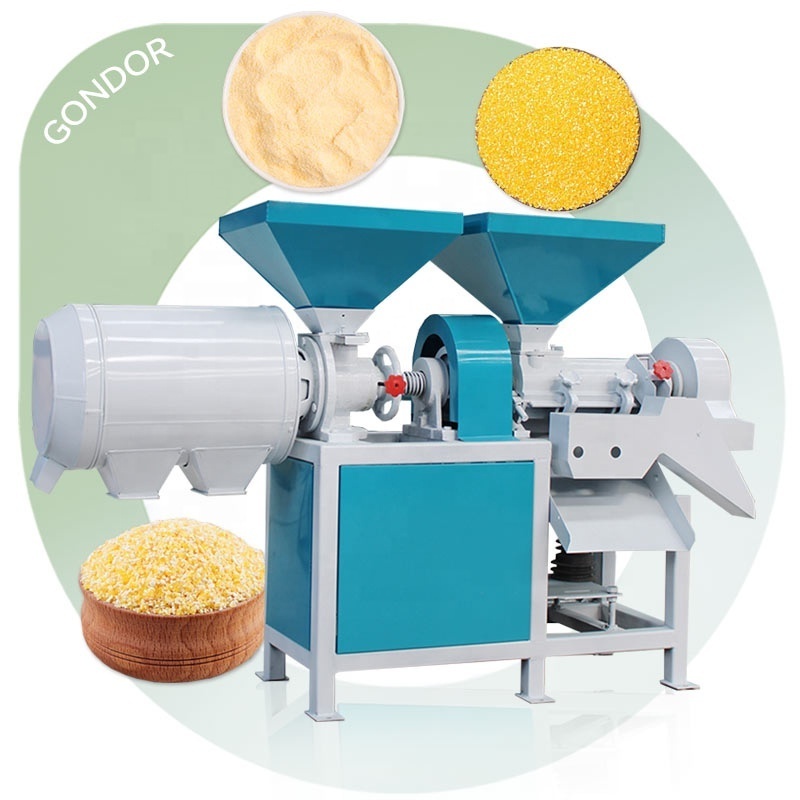 Huller Maker Corn Milling 2a Rice Grits Flour Make Machine Crack Starch Malawi Maize Mill and Millet