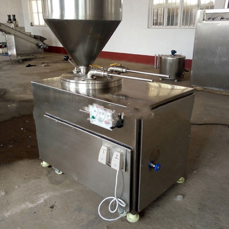 Hydraulic Commercial Electric Fully Automated Meat Stuffing Fill Make Sausage Enema Machine for South Africa