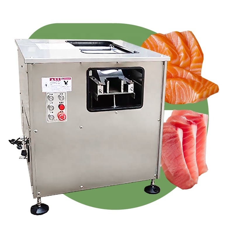 Automatic Cod Anchovy Trout Salmon Catfish Tilapia Fish Smoke Sashimi Slice Cut Slicer Fillet Machine Price