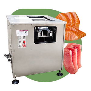 Automatic Cod Anchovy Trout Salmon Catfish Tilapia Fish Smoke Sashimi Slice Cut Slicer Fillet Machine Price