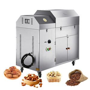 Nut Roaster Cashew Samlls Drum Machine Used Almond Peanut Roaster for Sale