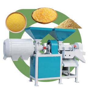 Industrial Maize Samp Miller Milling Corn Grits Degerminate Grinder Mill Machine with Tanzania Price of Uganda