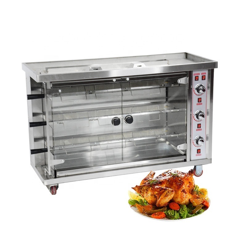 Professional Commercial Industry Electric Chicken Grill Oven Roaster Rotisserie Machine for Sale