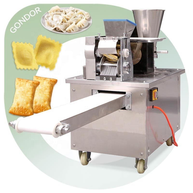 Small Automatic Part Momos Empanada Dumpling Pastry Samosa Fold Make Machine Price for Make Dumpling