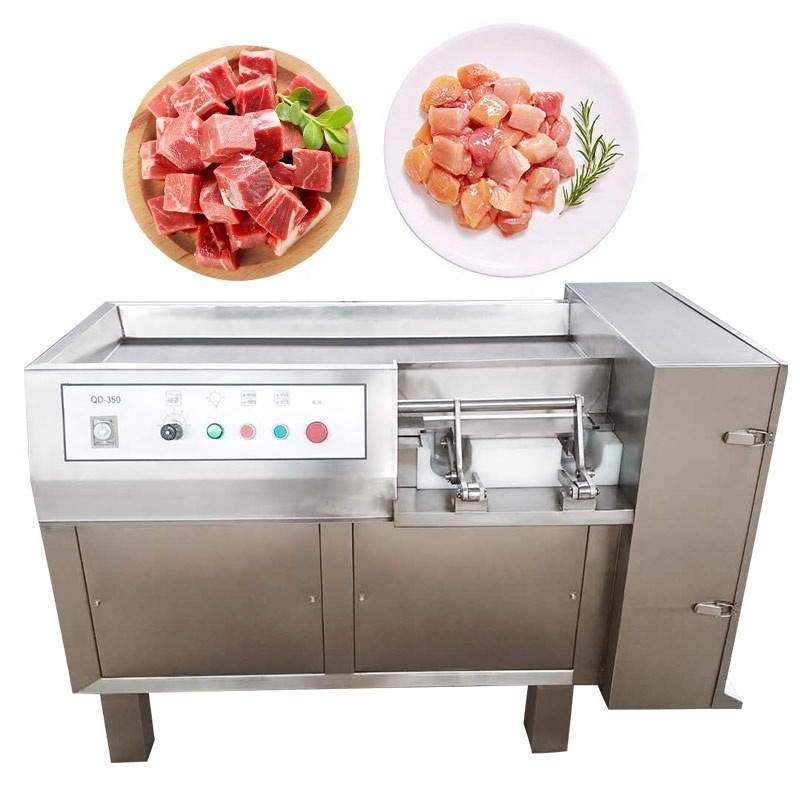 Commercial Fresh Beef Dice Cheese Cutter Cubic Chicken Dicer Qd-03 Frozen Meat Cube Cut Machine