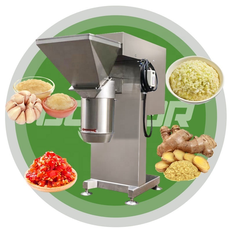 Industrial Potato Ginger Crusher Masher Vegetable Crush Grind Onion Ginger Garlic Paste Make Machine