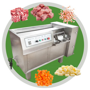 Commercial Fresh Beef Dice Cheese Cutter Cubic Chicken Dicer Qd-03 Frozen Meat Cube Cut Machine