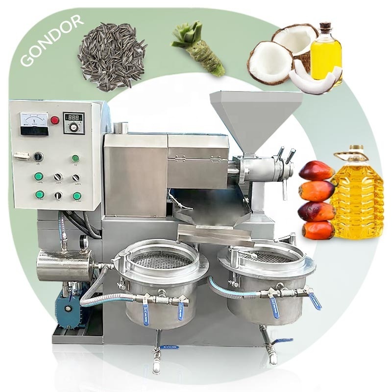 Industry Twin Screw Cold Maize Neem Press Palm Peanut Sesame Coconut Large Oil Machine High Capacity Ghana