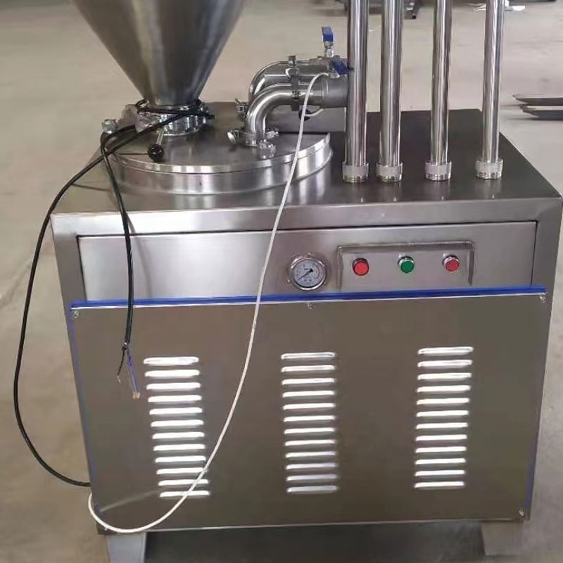 Hydraulic Commercial Electric Fully Automated Meat Stuffing Fill Make Sausage Enema Machine for South Africa