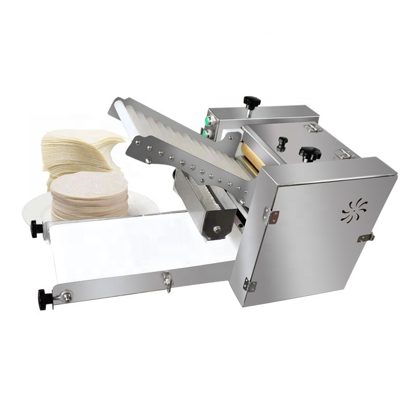 Automatic Small Commercial Momo Spring Roll Dumpling Skin Papad Wrapper Molding Pack Make Machine Price