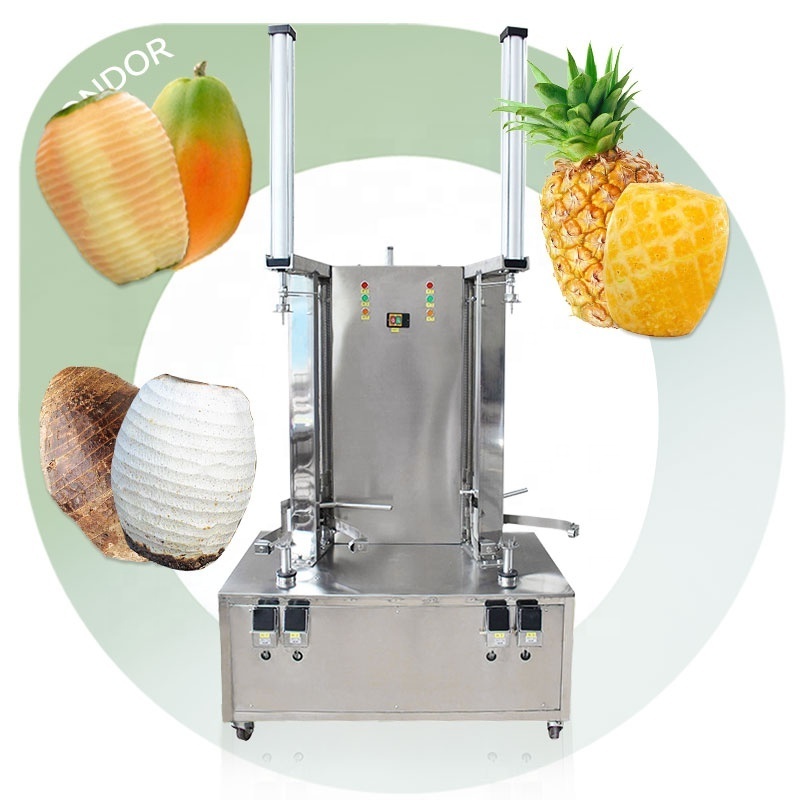 Cantaloupe Grapefruit Electric Peeler Pineapple Vend Industrial Fruit Jackfruit Peel Machine and Corer