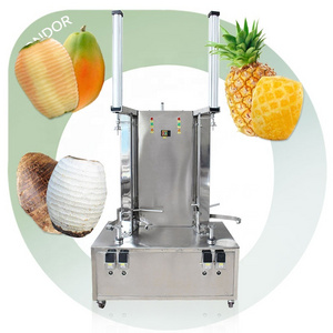 Cantaloupe Grapefruit Electric Peeler Pineapple Vend Industrial Fruit Jackfruit Peel Machine and Corer