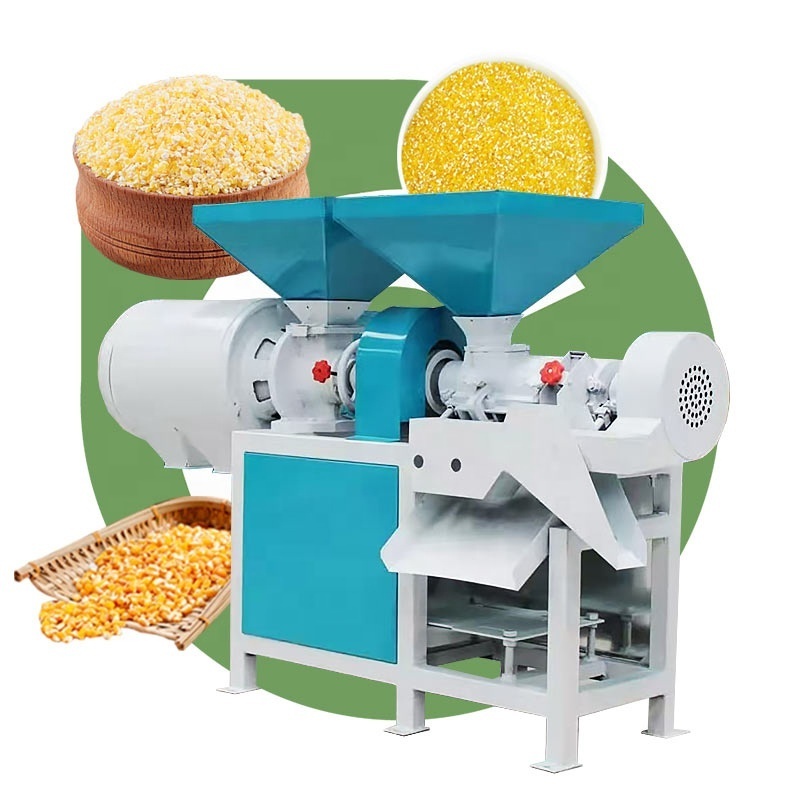 Multifunction Commercial Crack Mealie Meal Corn Peel Milling Make Maize Flour Process Grit Mill and Machine