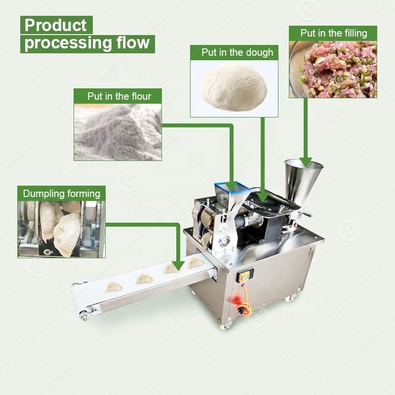 Fully Automatic Commercial Empanada Maker Indian USA Chinese Comercial Dumpling Empanda Samosa Make Machine