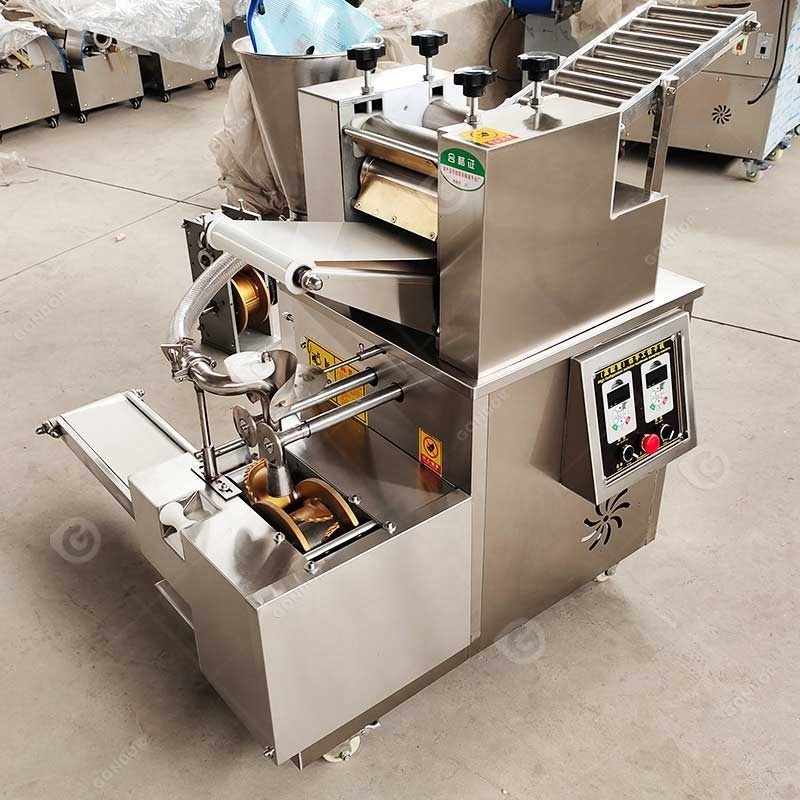 Small Automatic Part Momos Empanada Dumpling Pastry Samosa Fold Make Machine Price for Make Dumpling