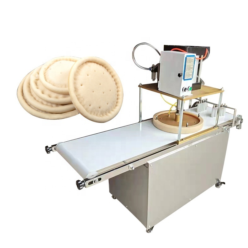 Pneumatic Tortilla Pizza-Former Pancake Automatic 7en 1 Pizza Crust Base Dough Pita Press Presser Naan Make Machine