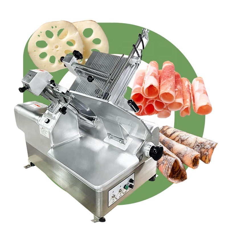 Automatic Electric Jiangsu Gu Thin Deli Food Manual Td105 Free Stand Full Meat Slice Jerky Frozen Beef Slicer