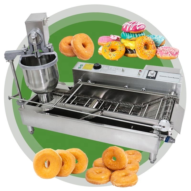 Steel High Capacity Fully Automatic Breakwater No Hole Automatic-donut-machine Donut Machine Maker