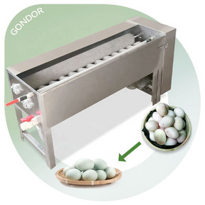 Quail Cleaner Washer Semi Automatic Fertilized Chicken Clean Duck Egg Wash Machine for Farm and Grade