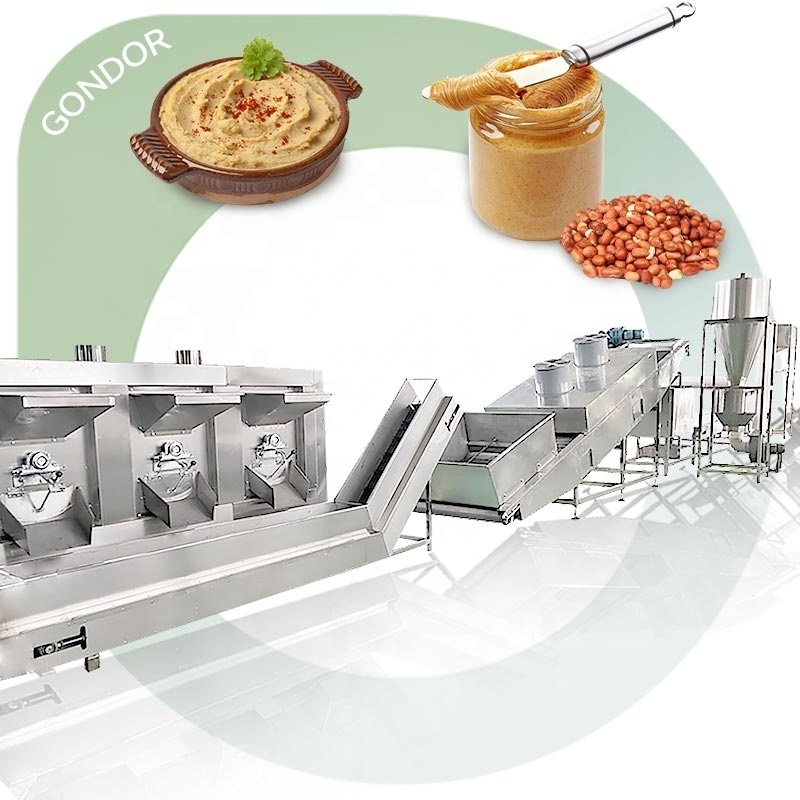 Commercial Tahini Oem Peanut Paste Butter Processing Process Make Machine Production Line for Price